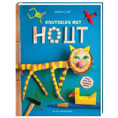 Afbeelding van Uitgeverij de vier windstreken knutselen met hout