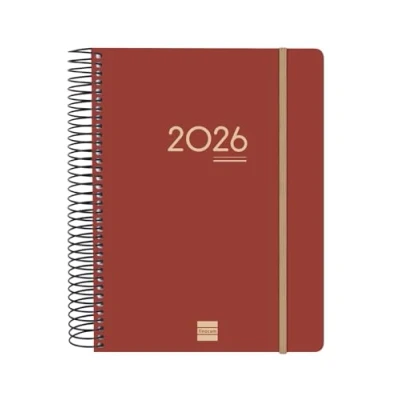 Afbeelding van Finocam Ikon 16 maanden agenda 2025 2026 1 dag per pagina september december (16 maanden) Bordeaux International