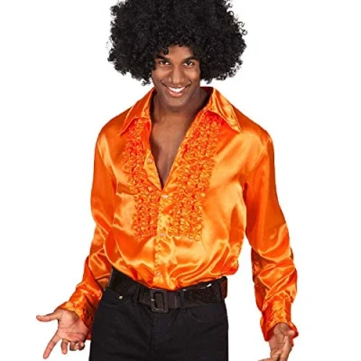 Afbeelding van Boland Party shirt oranje (XL) Volwassenen Danser/danseres Koningsdag Holland Supporter Disco