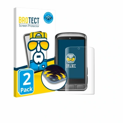 Afbeelding van BROTECT Screenprotector voor Wahoo Elemnt ACE Folie Beschermfolie transparant volledig dekking (2 Stuks)