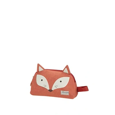 Afbeelding van Samsonite Happy Sam Toilettas Met Print Oranjerood