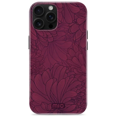 Afbeelding van MIO by Mobilize Berry Blooms Magsafe Compatible for iPhone 16 Pro Max