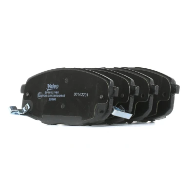 Afbeelding van VALEO 301842 Remblokkenset FIRST Vooras Incl. slijtage waarschuwingscontact Met anti kreukplaat HYUNDAI: ix20, i30 I Estate, II Hatchback