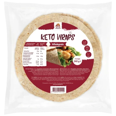 Afbeelding van Lowcarbchef Keto Tortilla Wraps (6 stuks)