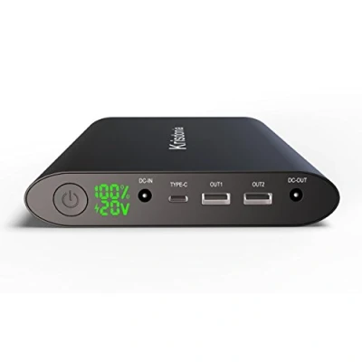 Afbeelding van Krisdonia 50000mAh Powerbank draagbare oplader Externe batterij met 4 poorten Type C + DC poort dubbele USB (QUICK CHARGE 3.0) voor laptop, smartphone, MacBook &amp; tablet