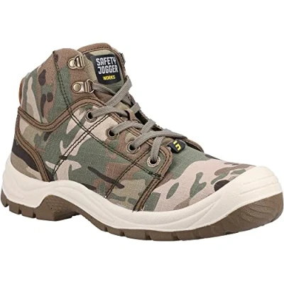 Afbeelding van Safety Jogger werkschoenen S1P SRC Desert Camo
