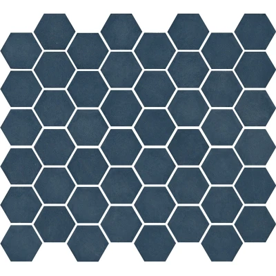 Afbeelding van The Mosaic Factory Valencia Blauw Mat Hexagon