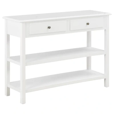 Afbeelding van Dressoir 110x35x80 cm MDF wit