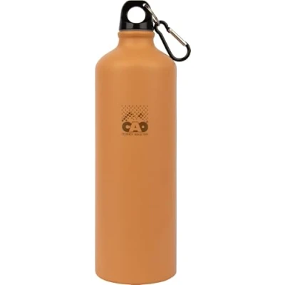 Afbeelding van C.A.O. Drinkfles POP 1 liter van aluminium kleur roest hoogte 27 cm diameter Ø 8