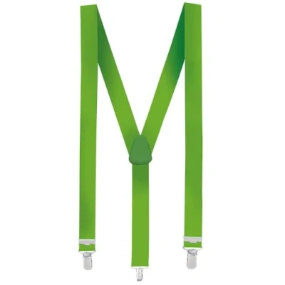 Afbeelding van Boland Bretels Basic neon groen Groen,Neon Volwassenen Unisex Student