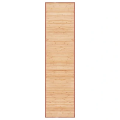 Afbeelding van Tapijt 80x300 cm bamboe bruin