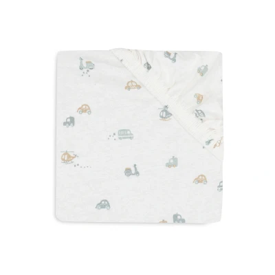 Afbeelding van Jollein Baby Hoeslaken Wieg Jersey 40/50x80/90cm Babybed Zacht Katoen On The Go