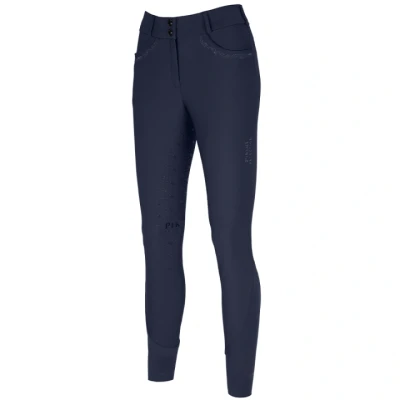 Afbeelding van Pikeur Rijbroek Ceelina Full Grip Silicon Nightblue