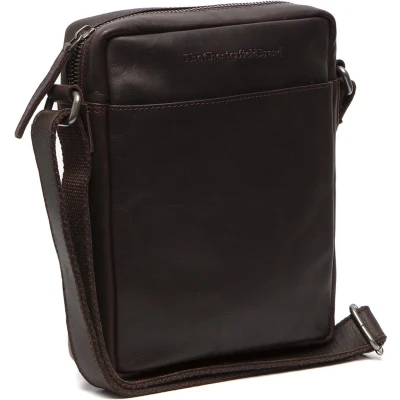 Afbeelding van The Chesterfield Brand Saba Schoudertas brown Leren tas