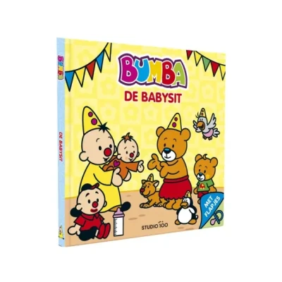 Afbeelding van Bumba Kartonboek met flapjes De babysit