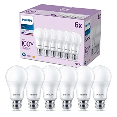 Afbeelding van Philips Lighting 9290023069 LED lamp Energielabel E (A G) E27 Peer 13 W = 100 Neutraalwit (Ø x l) 60 mm 120 6 stuk(s)
