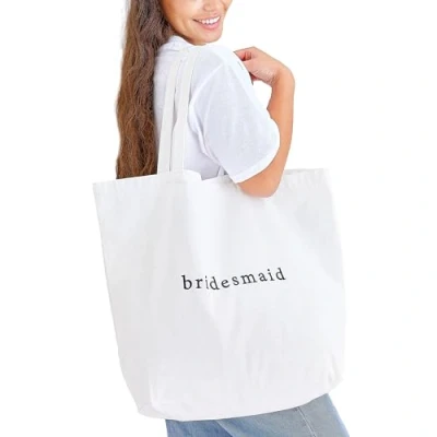 Afbeelding van Ginger Ray Witte tas bridesmaid