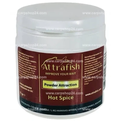 Afbeelding van Attrafish Powder Attraction 75g 10 Smaken Hot Spice