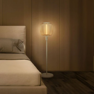 Afbeelding van LEDVANCE vloerlamp Decor Stick E27, hoogte 78 cm, beige