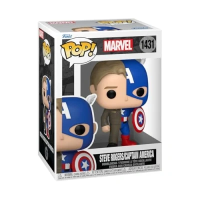 Afbeelding van Pop Split: Marvel Steve Rogers/Captain America Funko #1431