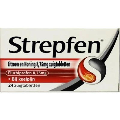 Afbeelding van Strepfen Zuigtablet 8,75mg Citroen &amp; Honing