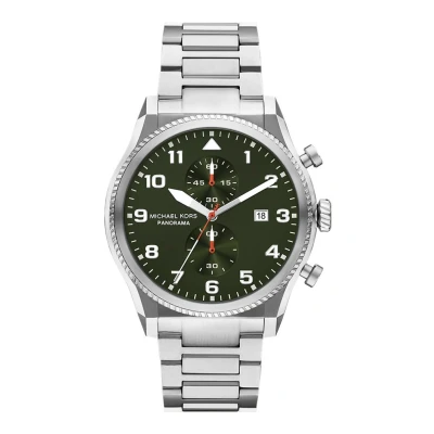 Afbeelding van Michael Kors Heren horloge zilverkleurig met stalen band