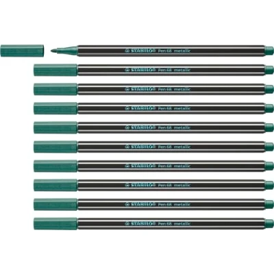 Afbeelding van Viltstift STABILO Pen 68/836 medium metallic groen