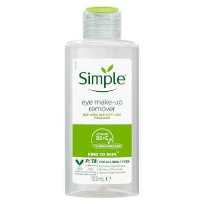 Afbeelding van Simple Kind to Eyes Eye Make Up Remover 125 ml