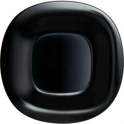 Afbeelding van Eetbord Luminarc Carine Negro Zwart Glas Ø 26 cm (24 Stuks)