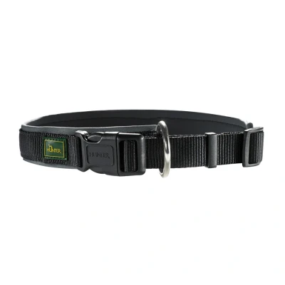 Afbeelding van Hunter Klikhalsband Vario Plus Zwart&amp;Grijs Hondenhalsband 40 45x2.0 cm