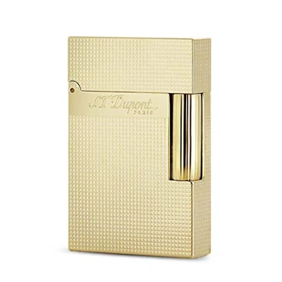 Afbeelding van S.T. Dupont Aansteker Micro Diamond Geel Goud D C18692