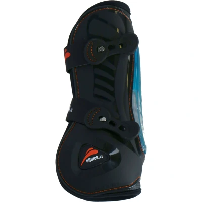Afbeelding van eQuick Peesbeschermers eShock Front Zwart Cob