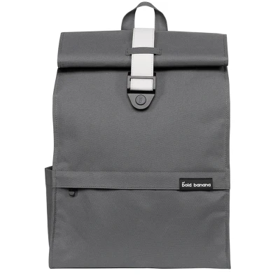Afbeelding van Bold Banana Roll Top backpack grey gravity
