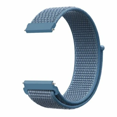 Afbeelding van Garmin Vivoactive 5 / 3 Sport Loop nylon bandje Denim blauw