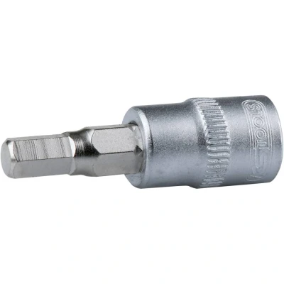 Afbeelding van KS Tools, Dopsleutel + dopmoer, 1/4 bit inbus. 7/32&quot; 917.1443 (7/32&quot;)