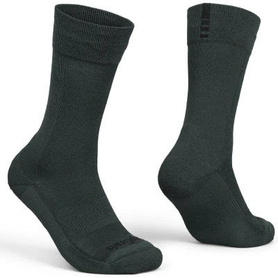 Afbeelding van GripGrab Alpine Merino High Cut Winter Fietssokken Extra Hoog Groen Unisex Maat L