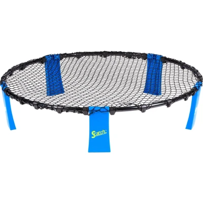Afbeelding van Scatch Spyderball Set 92 x 20 CM Incl. Bal, Pomp, Frame, Net en Reistas Max. 4 Spelers Blauw/Zwart