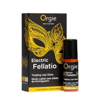 Afbeelding van Orgie Sexy Vibe! Electric Fellatio Vibrating Lip Gloss 10