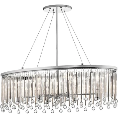 Afbeelding van Kichler LED Kroonluchter 6X E14 Max 60W Dimbaar Polished Chrome