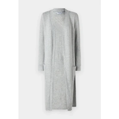 Afbeelding van Noisy May Nmcity LONG Cardigan Vest, Dames, Maat: XS, Light grey melange