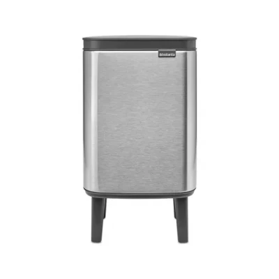 Afbeelding van Brabantia Bo Hi Prullenbak 4 liter Matt Steel Fingerprint Proof