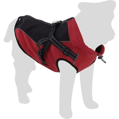 Afbeelding van Flamingo Hondenjas Dexter Rood 35cm