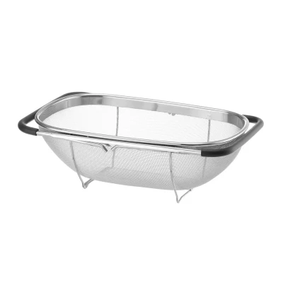 Afbeelding van Uitschuifbare Gootsteenvergiet HENDI 360x240x(H)115mm 535219 Restaurant Hotel Professioneel
