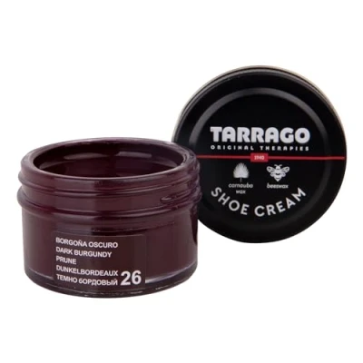Afbeelding van Tarrago schoencrème 026 donker bordeaux 50ml