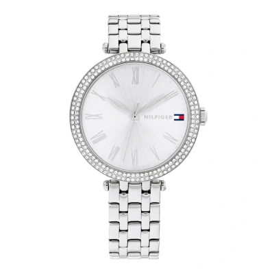 Afbeelding van Tommy Hilfiger Natalie Horloge silvercoloured, Dames, Maat: One Size, Silver coloured
