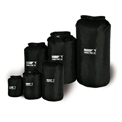 Afbeelding van High Peak Waterdichte opbergtas, zwart., Drybag XXXS