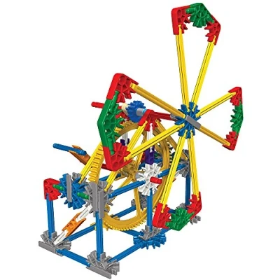 Afbeelding van Basic Fun K&#039;Nex Education 78630 Inleiding tot eenvoudige machines: Onderdeelset voor Key Fase 1 en 2, Engineering Educatief speelgoed, 198 delig.