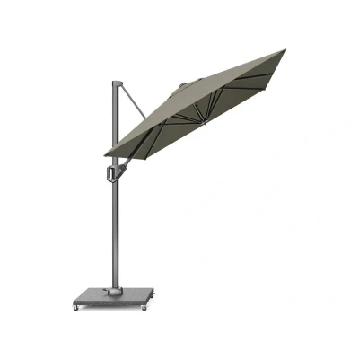 Afbeelding van Platinum Parasol (excl.voet) Voyager T1 3x2 Taupe