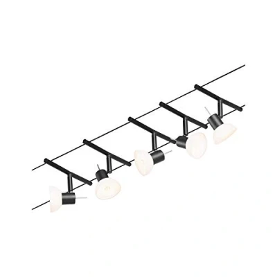 Afbeelding van Paulmann Wire Systems 94450 Kabelsysteem compleet GU5.3 Zwart (mat), Chroom