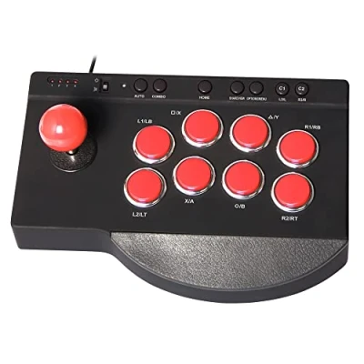 Image de Manette filaire Subsonic Arcade Stick Multi format pour PS3/PS4/Xbox Series X/S/Xbox One/Nintendo Switch/PC